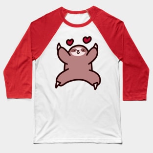 Sloth Love Baseball T-Shirt